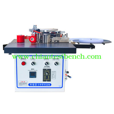 China Manual Portable MDF Edge Banding Machine Straight Line and Curve Edge Banding with Cheap Price supplier