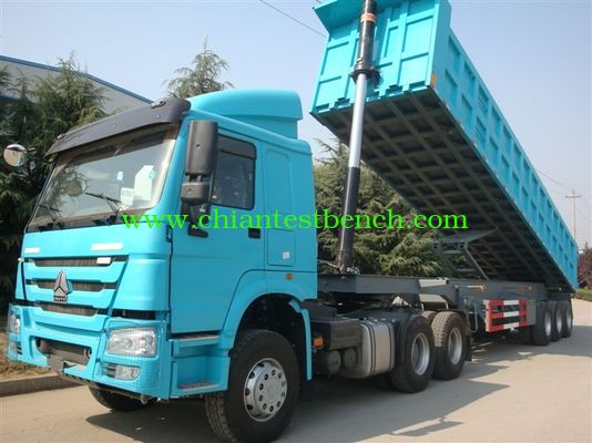 high quality SINOTRUK HOWO DUMP SEMI TRAILER supplier