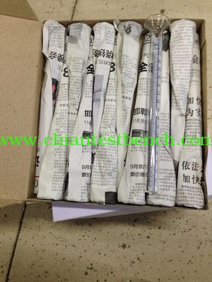 Glass measuring cylinder for test bench supplier