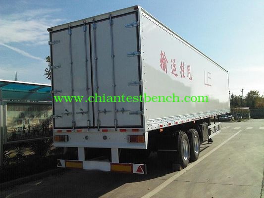 high quality Two axle carriage semi-trailer supplier